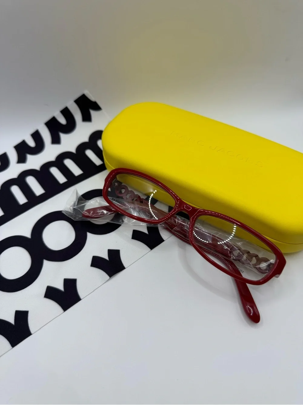 Marc Jacobs Designer Glasses with Case and Cleaning Cloth
